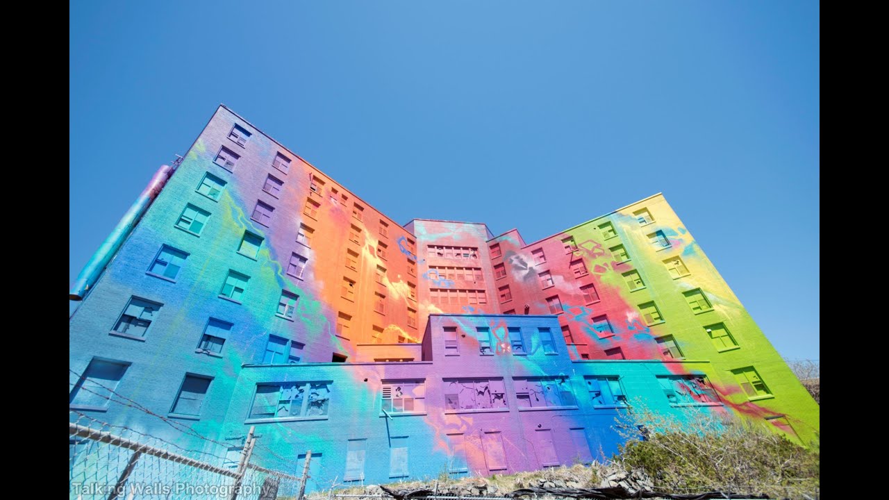 The now abandoned St  Joseph's Hospital in Sudbury, Ontario