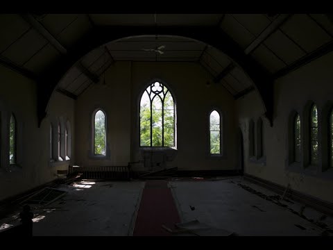 Abandoned Grace Anglican Church in Perth, Ontario