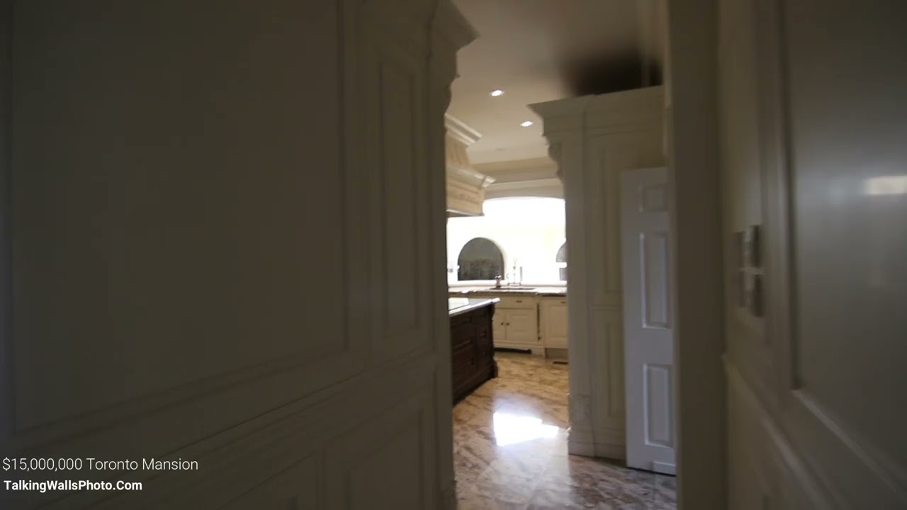 Exploring a $15,000,000 Mansion in Luxurious Section of Toronto