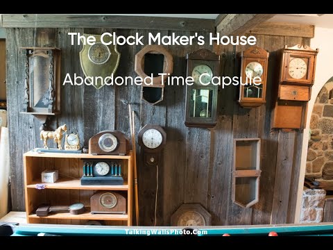 We were the first people inside the abandoned Clockmaker's Time Capsule House in Ontario.