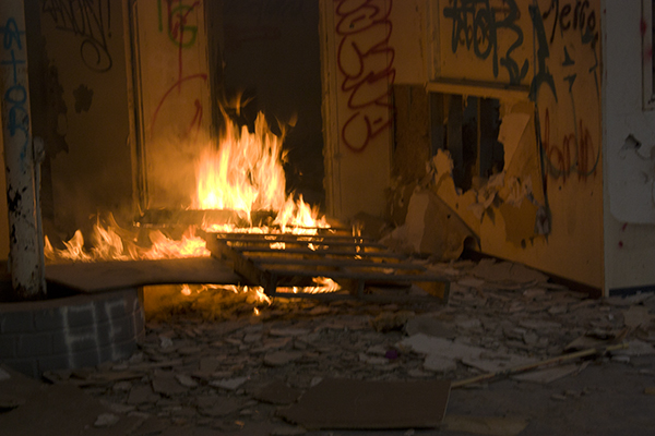 Camp 30 arson