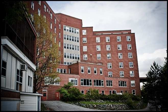 Abandoned St. Joseph's Hospital in Sudbury
