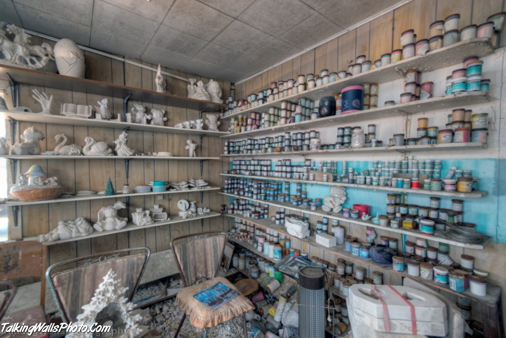 abandoned ceramic pottery shop sudbury