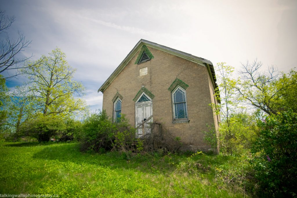 Abandoned Jubilee Methodist Church in Ontario