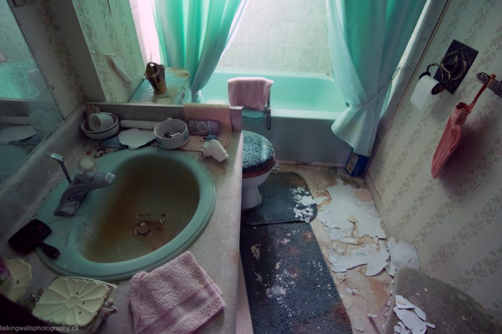 abandoned bed and breakfast time capsule