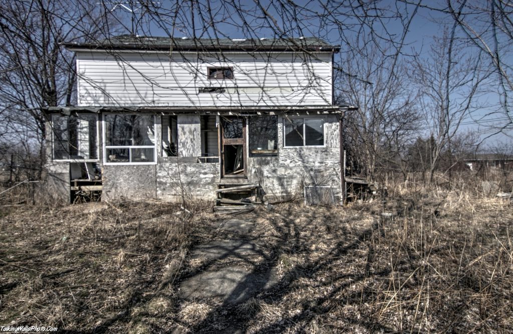 Sandra's House - abandoned Ontario farm house with vintage toys