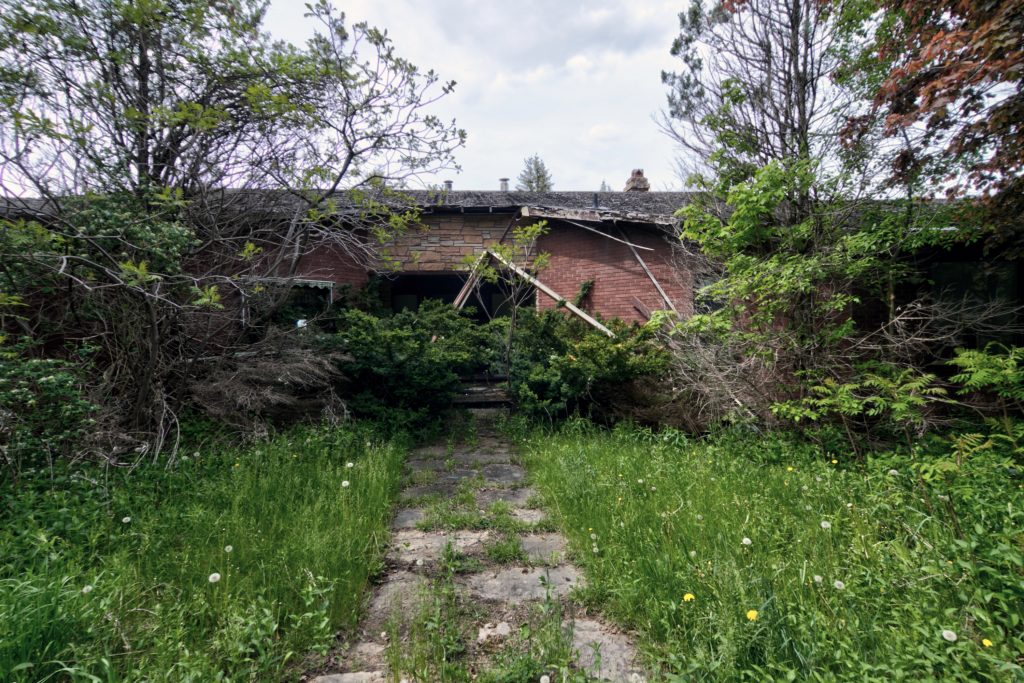 Abandoned Wicker House Markham Ontario