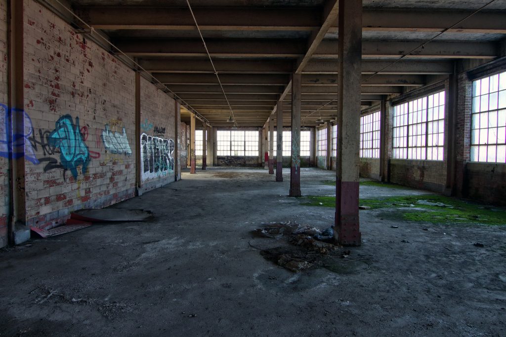 abandoned marineland antler warehouse