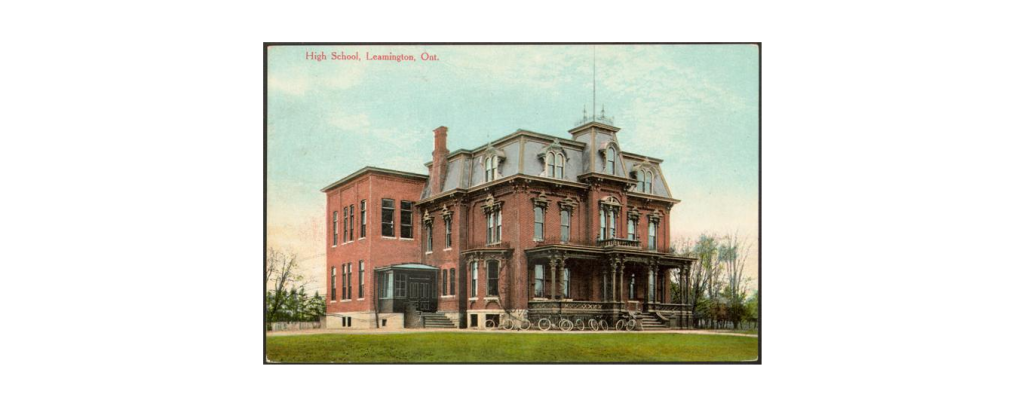 Leamington High School 1910 - Lewis Wigle House