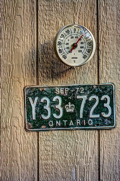 September 1972 licence plate
