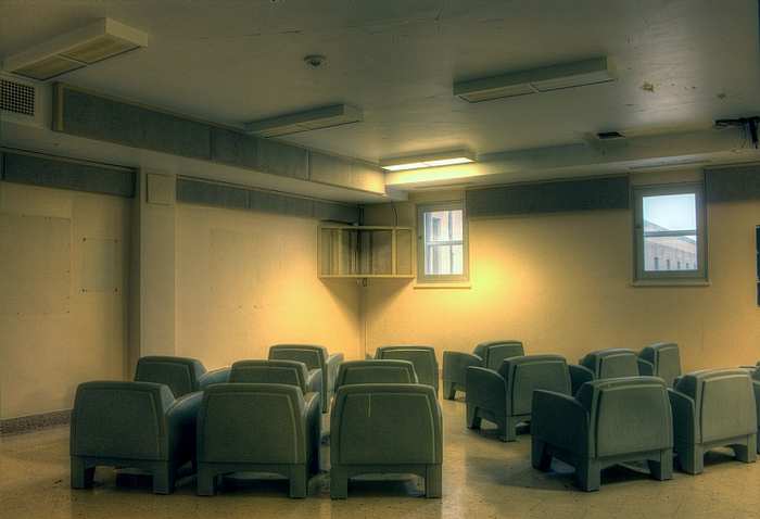 television room at Bluewater Youth Correctional