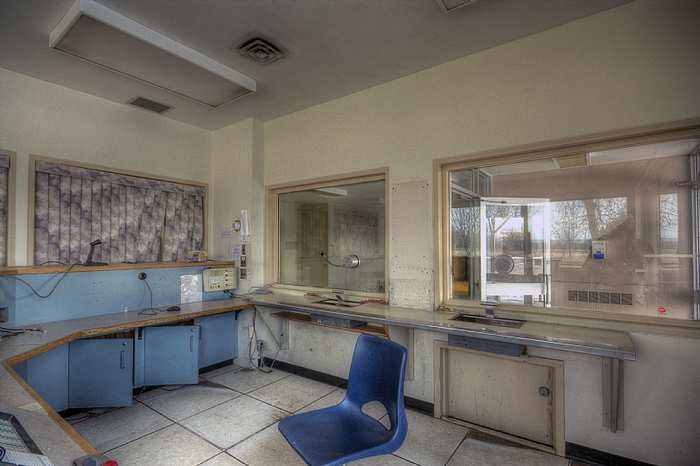 master control room of the abandoned Bluewater Detention Centre, Goderich. Abandoned ontario
